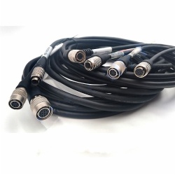 Industrial camera trigger cable 12pin shielding Basler Dalsa JAI Camera